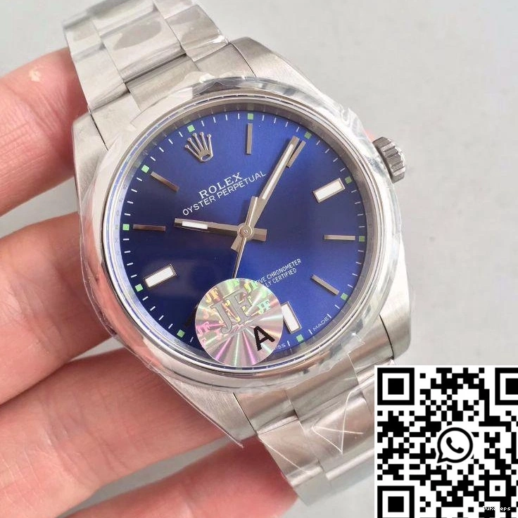 Oyster JF Perpetual Factory 39 Blue Rolex 114300 Dial 0327